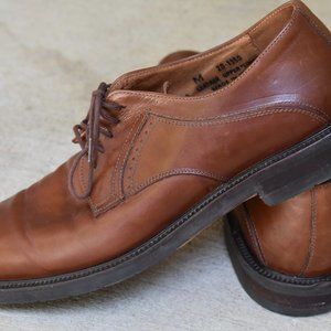 Johnston & Murphy Passport Brown Leather Oxford 20-1350 Size 10